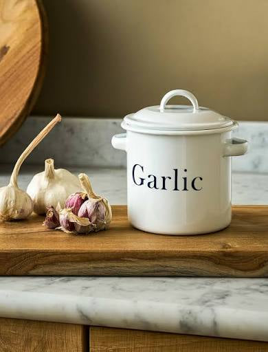 Garlic Store | Enamel White