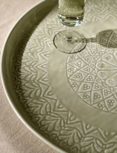 Fiskaro Tray | Iron Clay