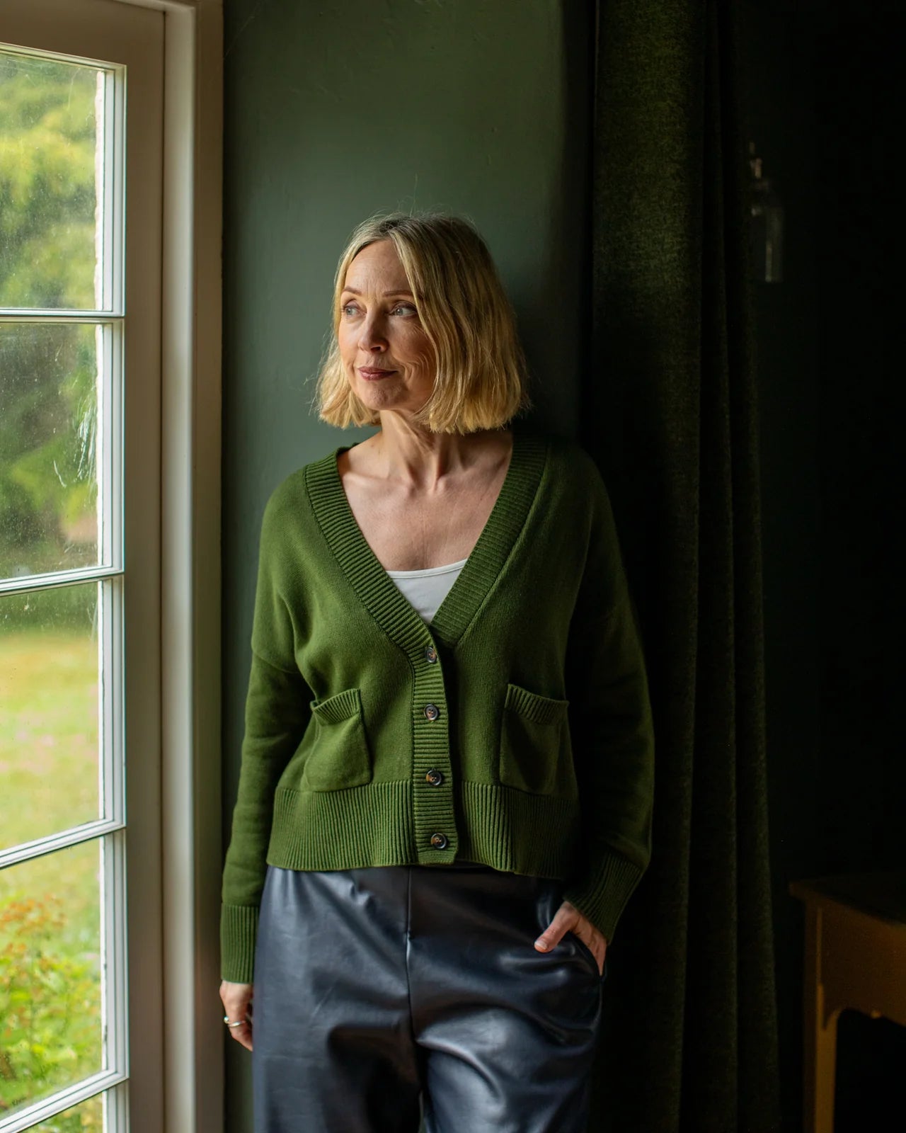 Andrea Cardigan | Green