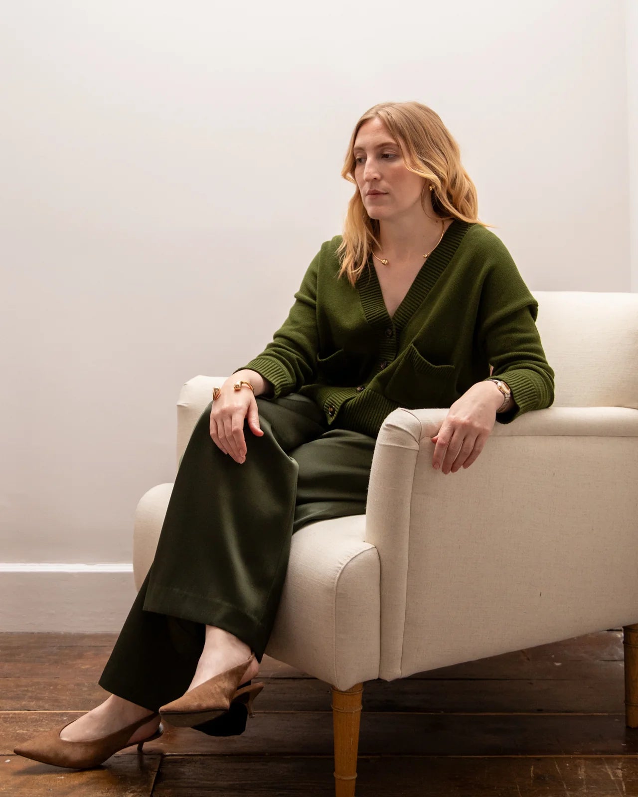 Andrea Cardigan | Green