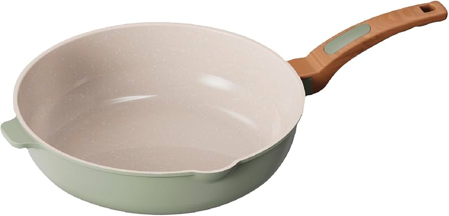 Signature Deep Frying Pan 28cm | Sage Green