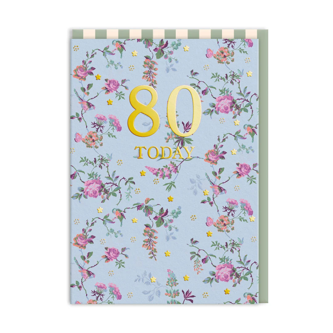 80 Today | Birthday Card