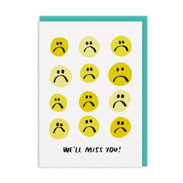 We'll Miss You | Greeting Card