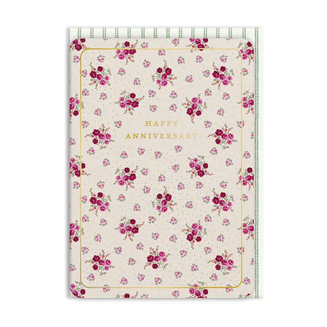 Pia Bouquet Anniversary | Greeting Card