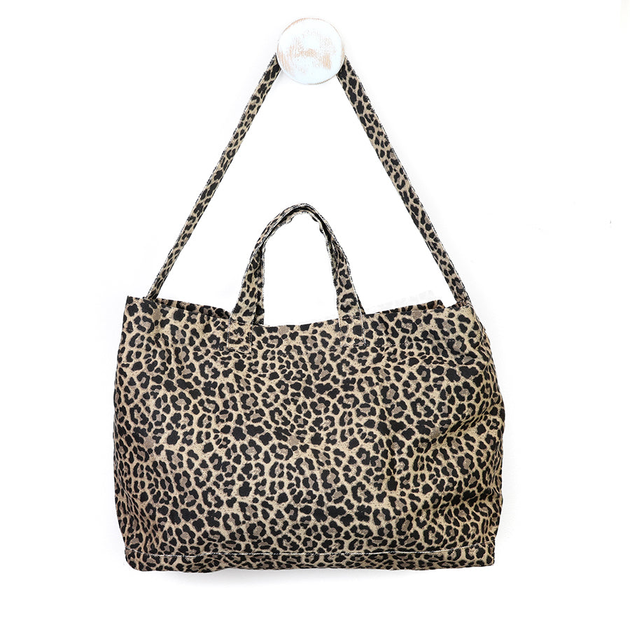 Carly Leopard Print Overnight | Bag