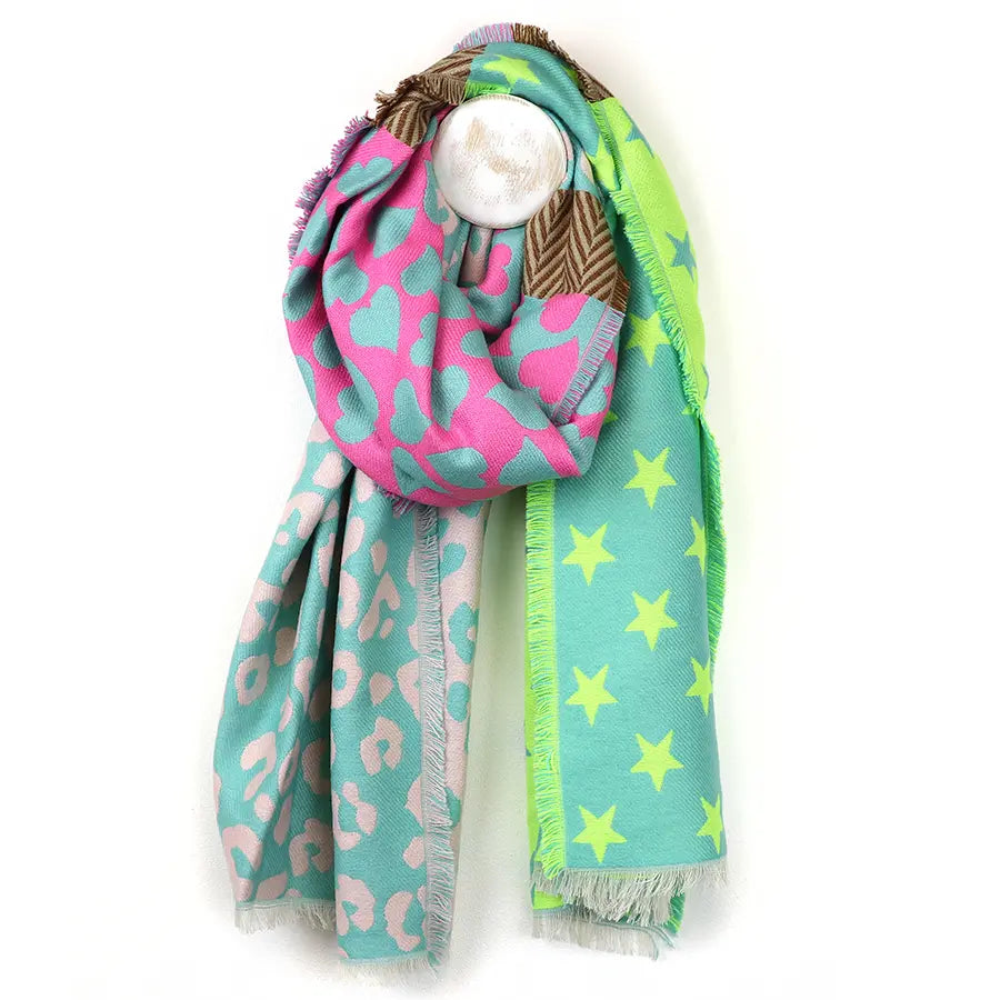 Patchwork Hearts | Scarf
