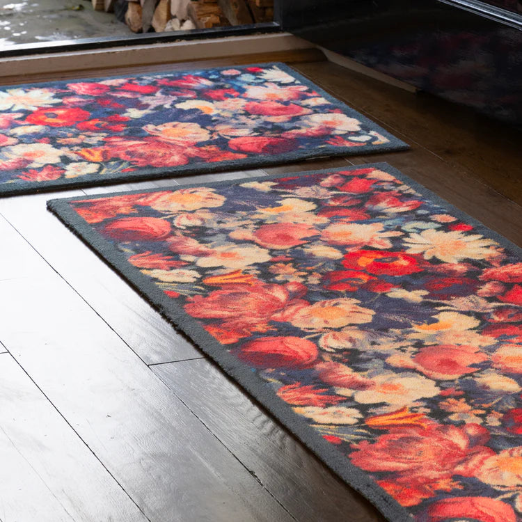 Dark Florals | Door Mat