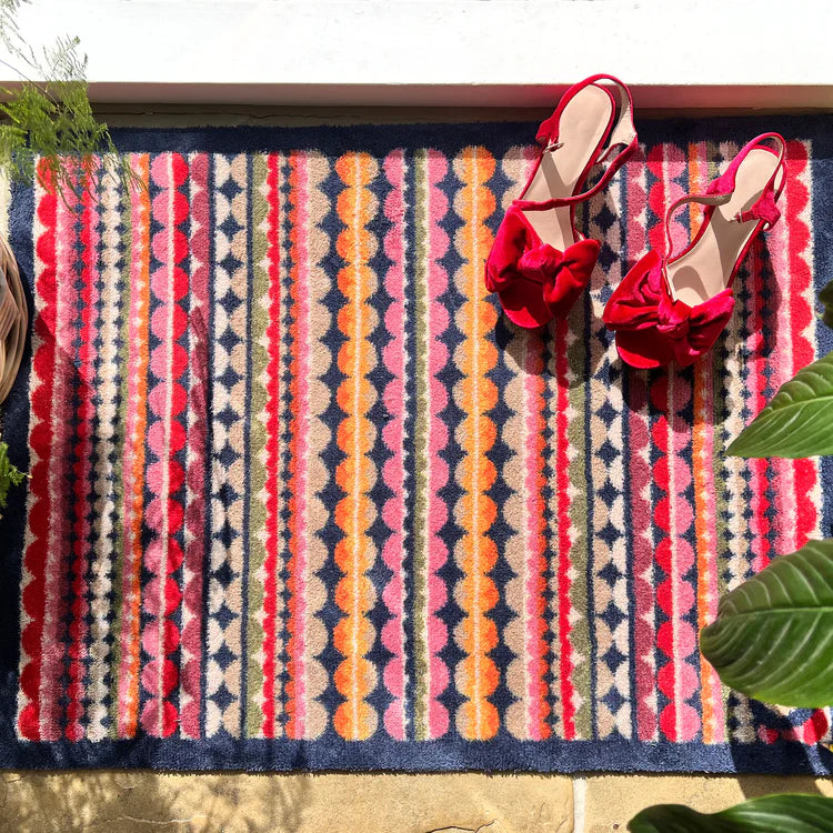 Beady Stripe | Door Mat