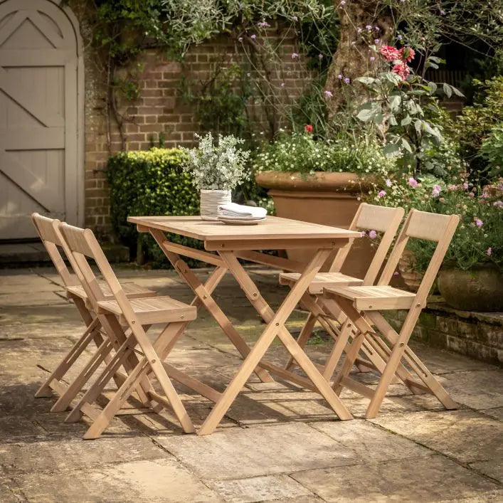 Lyla | Natural Folding Dining Set