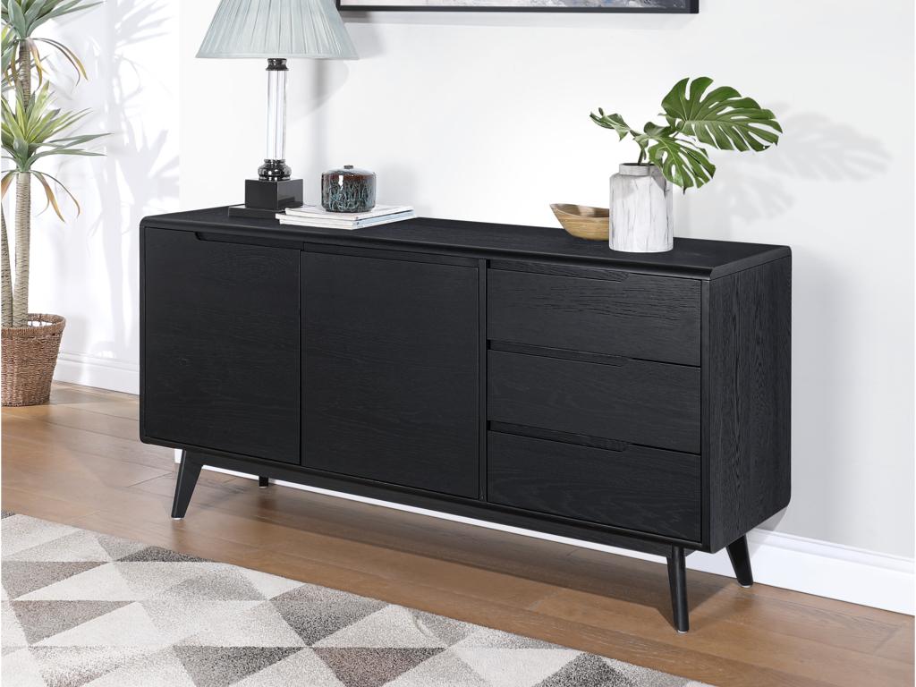 Carrie Black | Triple Sideboard