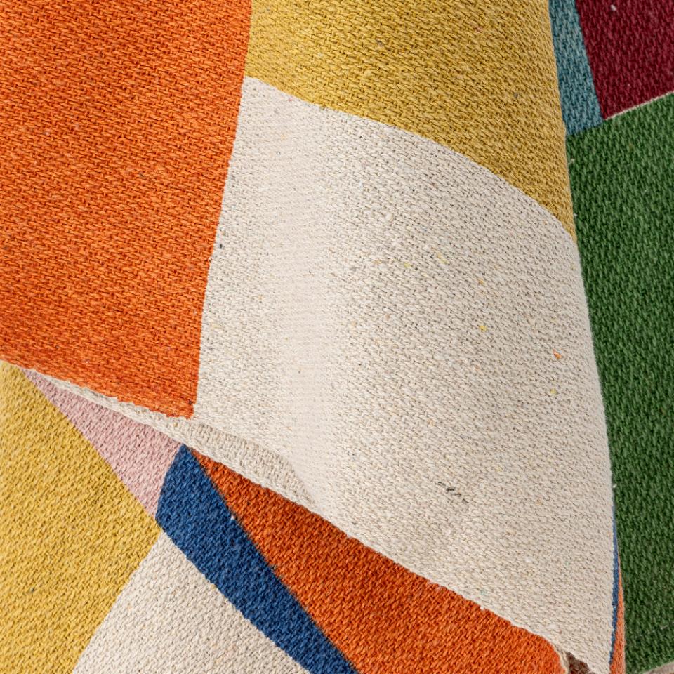 Colorine Recycled Cotton Throw