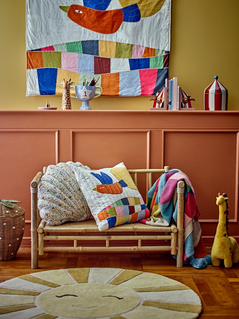 Colorine Recycled Cotton Throw