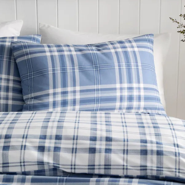 Kelso Blue Check | Duvet Covers