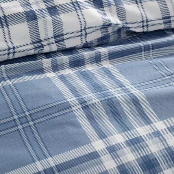 Kelso Blue Check | Duvet Covers