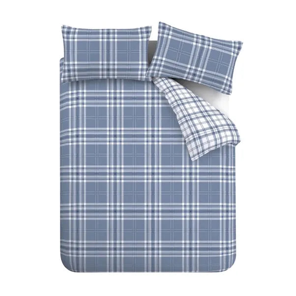 Kelso Blue Check | Duvet Covers