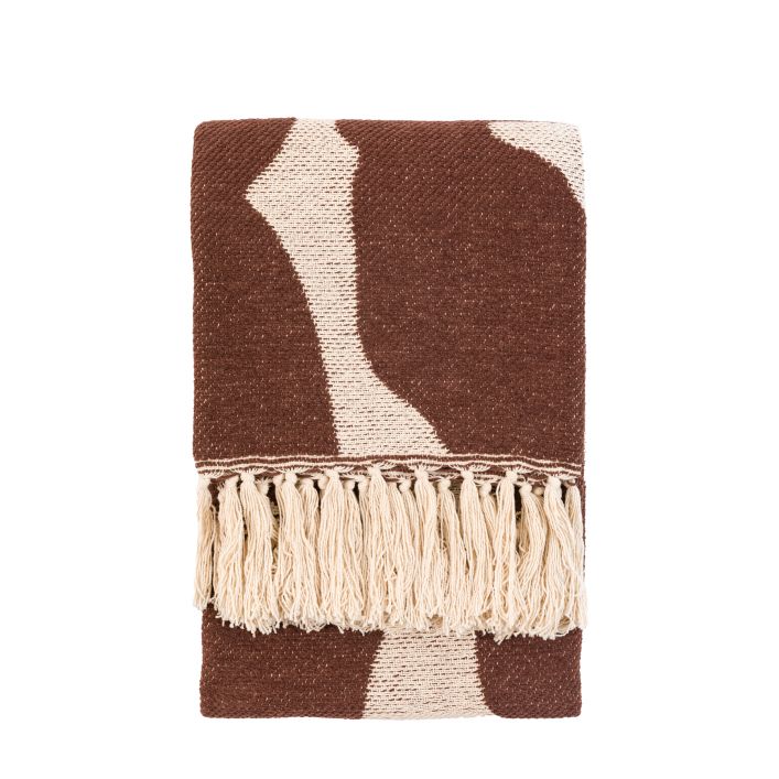 Alma Throw | Chocolate