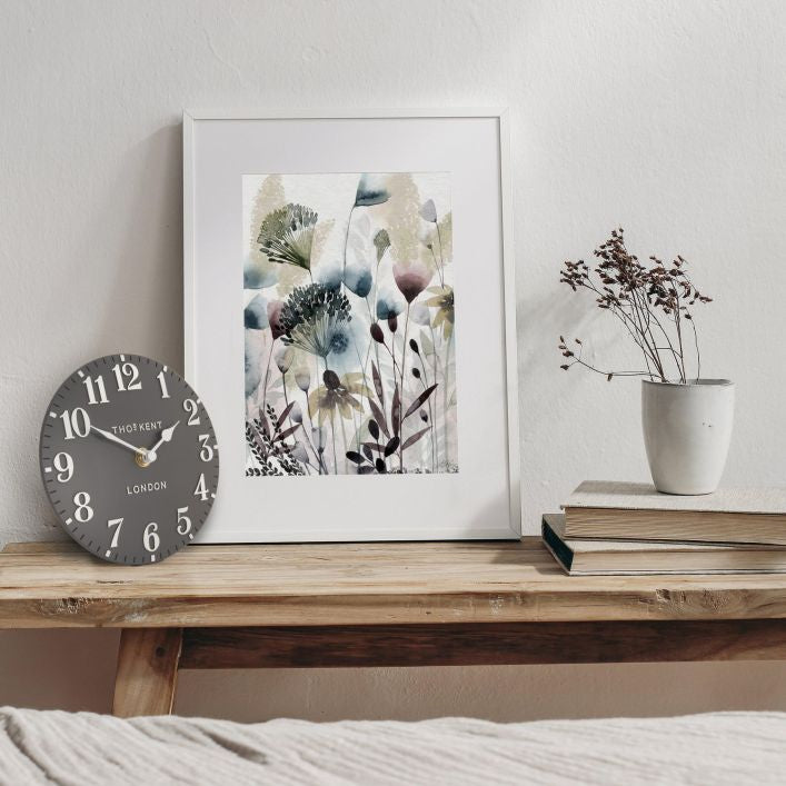 6” Arabic Mantel Clock | Dolphin