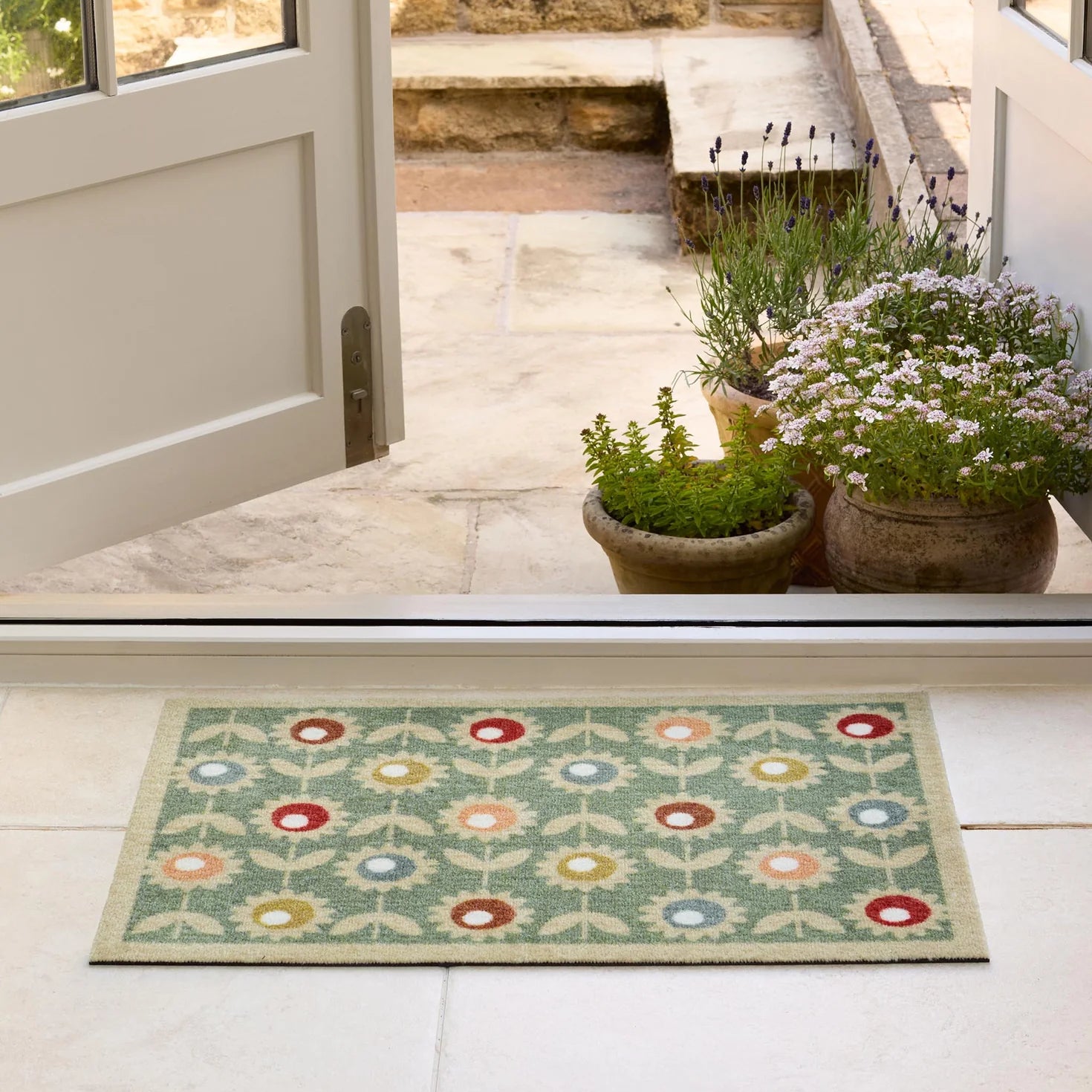 Floral Sage | Doormat