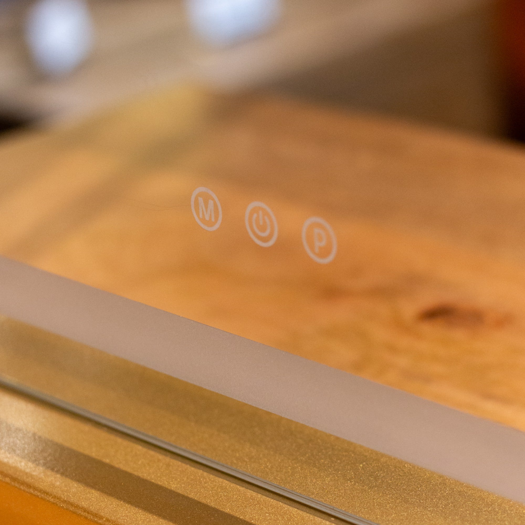 Hollywood Arch Vanity Mirror | Gold