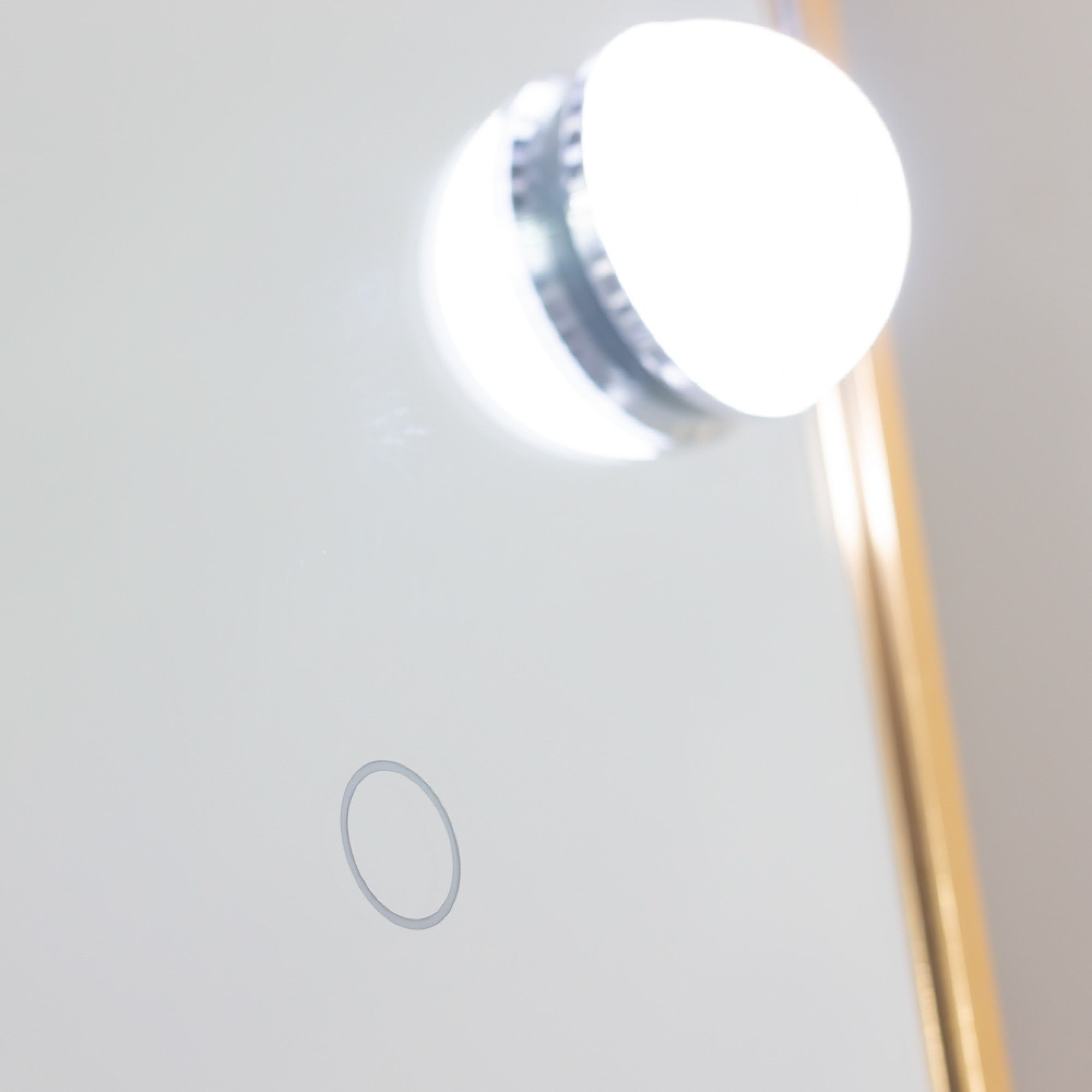 LED Bulb Cheval Arch Mirror