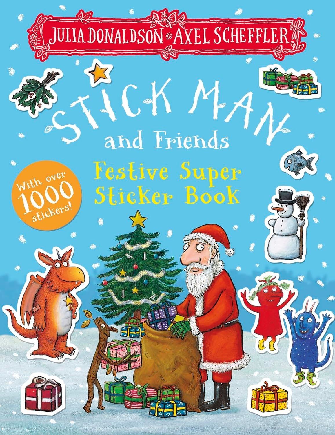 Stick Man and Friends | Festive Super Sticker Book