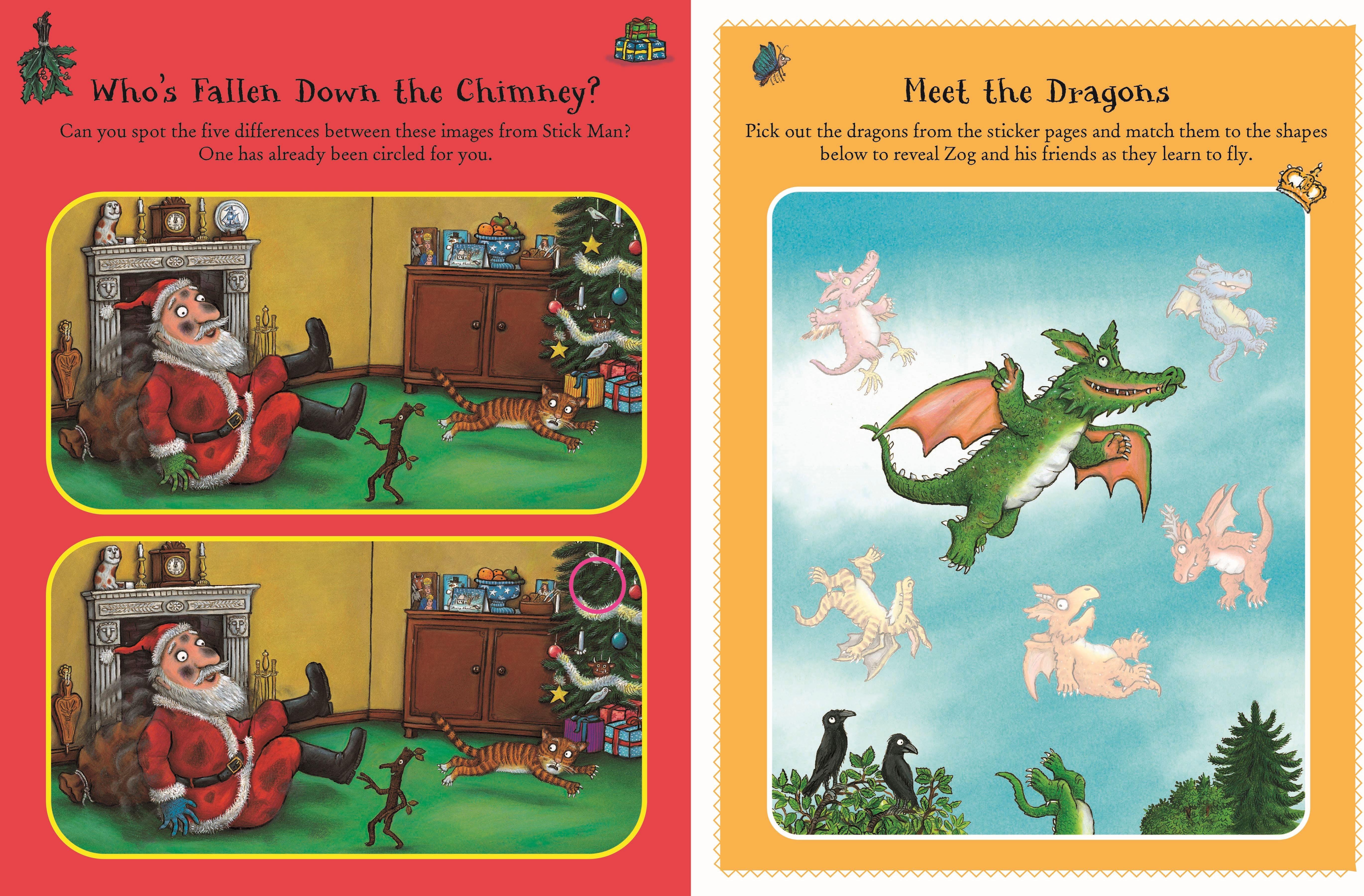 Stick Man and Friends | Festive Super Sticker Book