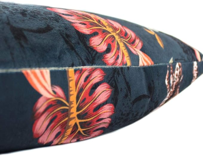 Simone Navy/Coral | Cushion