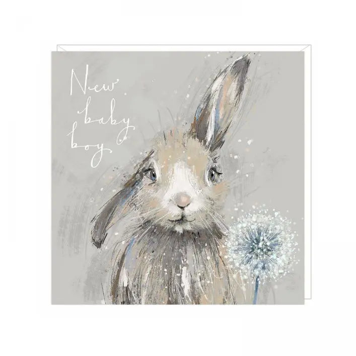 Baby Bunny Boy | Greetings Card