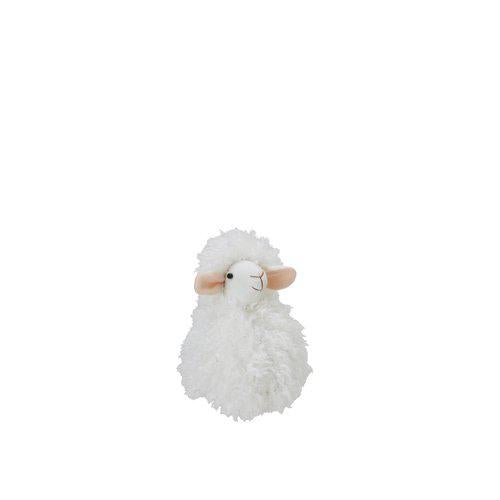 Fluffy Lamb | White & Beige