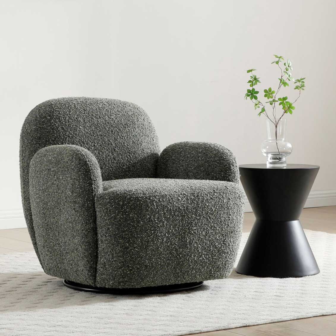 Kim | Swivel Accent Chair
