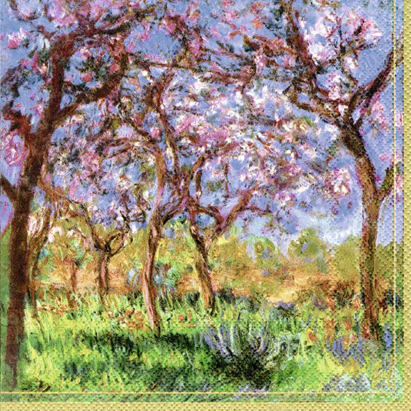 Monet : Printemps A Givern | Lunch Napkins