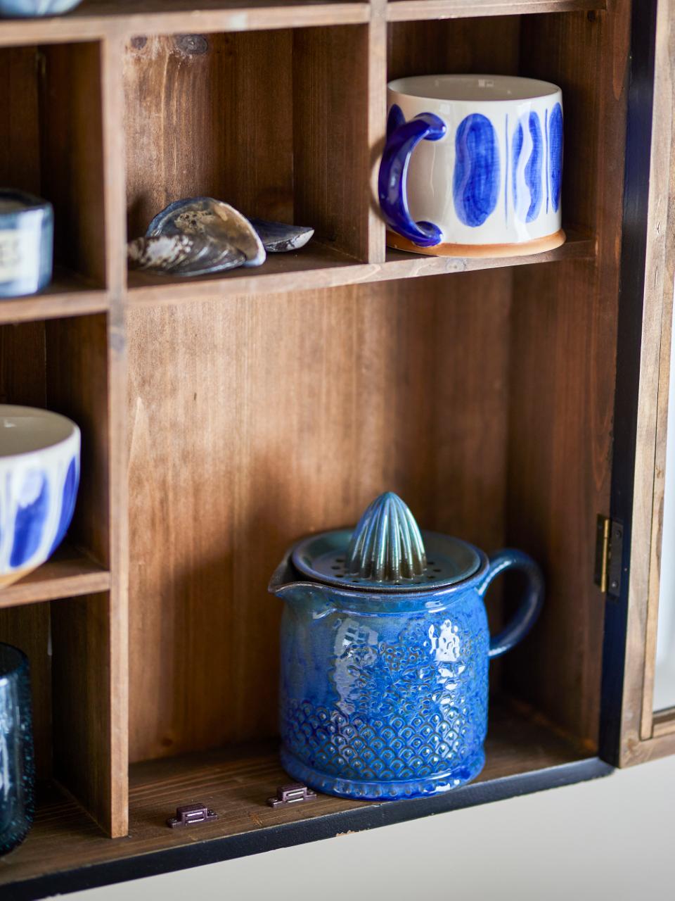 Liselu Lemon Juicer | Blue Stoneware