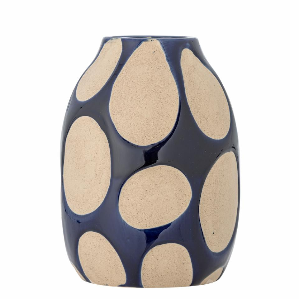 Bashir Vase | Blue Stoneware