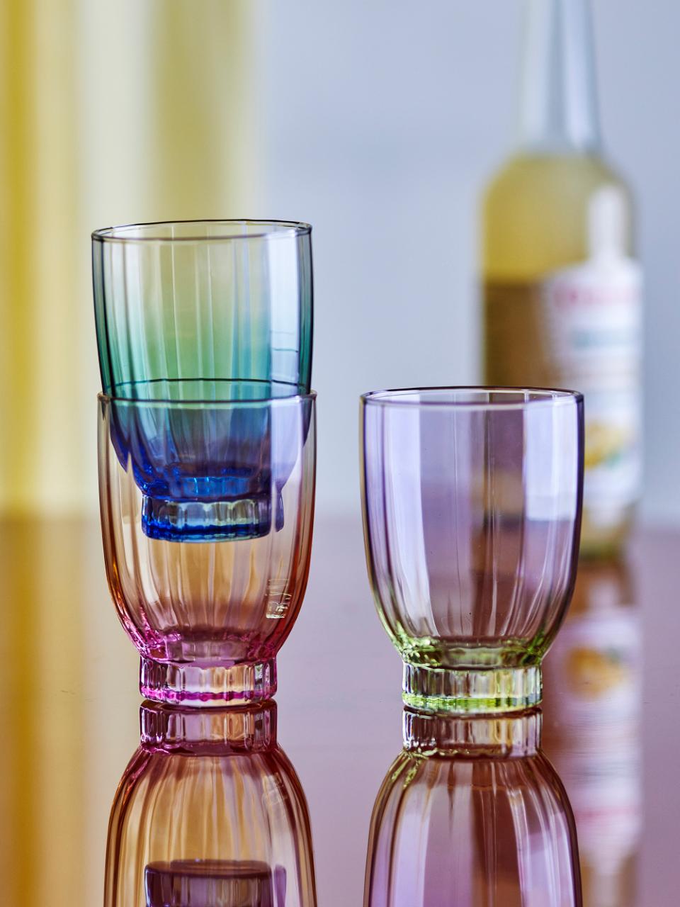 Nicoline Drinking Glass | Set of 6 Multi Glass