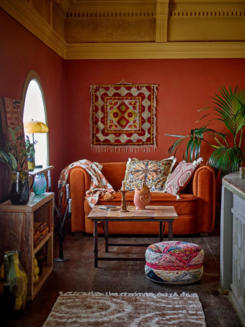 Asu Cushion | Brown Viscose