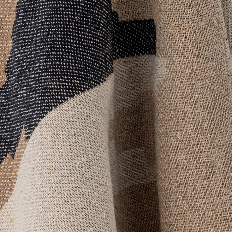 Maji Throw | Brown Cotton