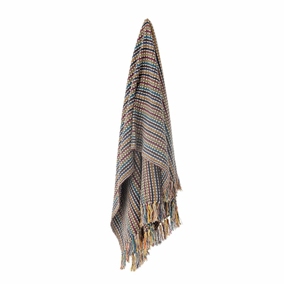 Lazzario Throw | Blue Cotton