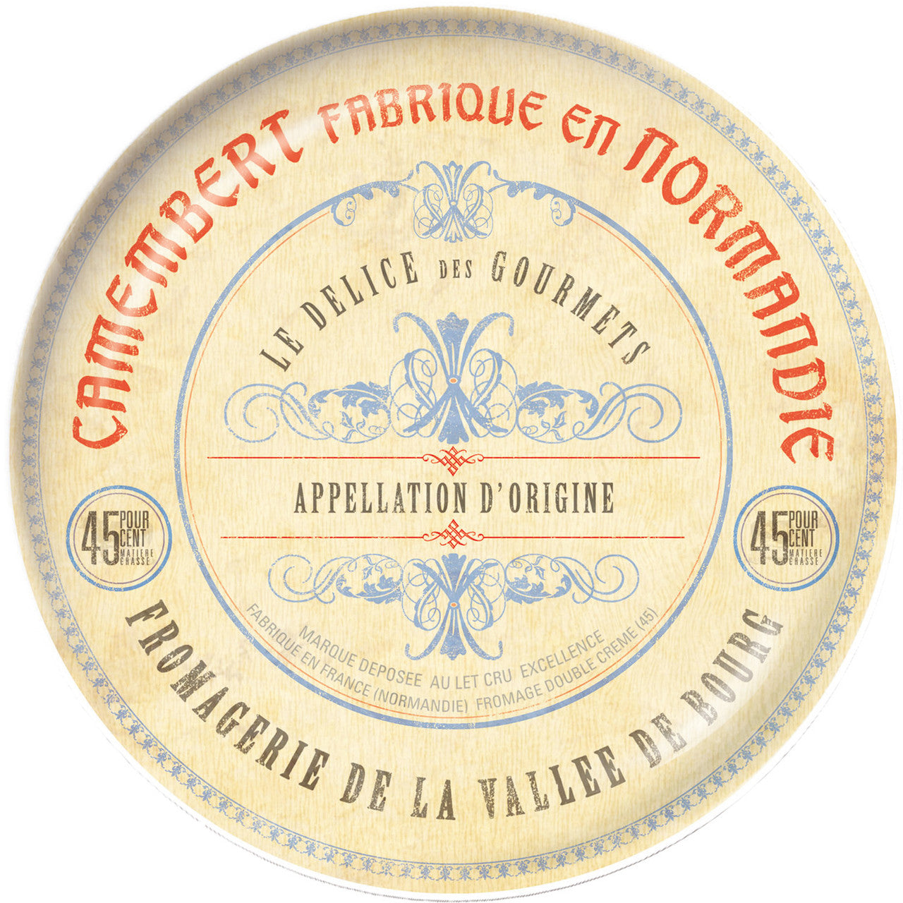 Gourmet Cheese Set Of 4 Cheese Plates