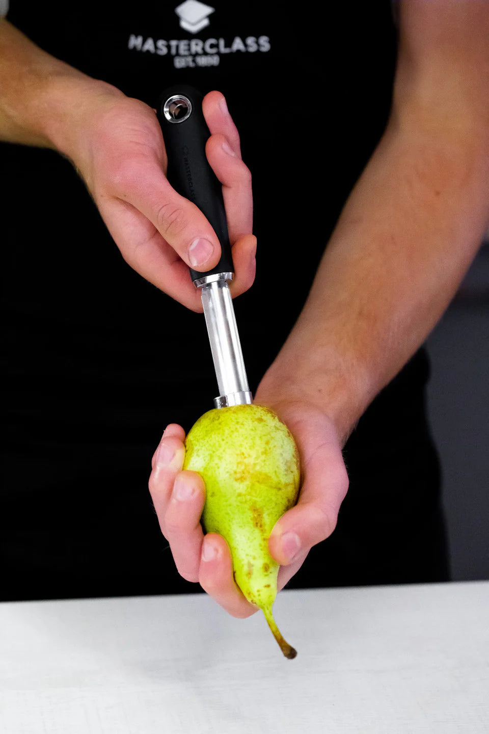 Soft Grip Stainless Steel Apple Corer