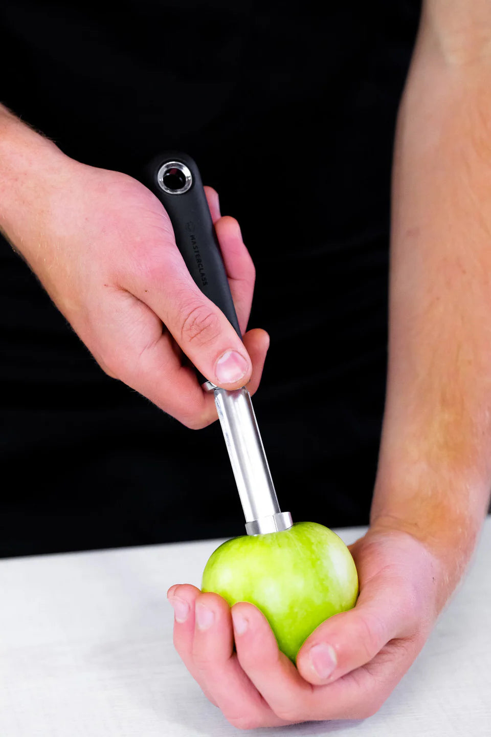 Soft Grip Stainless Steel Apple Corer