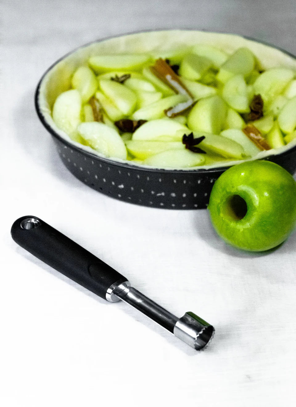 Soft Grip Stainless Steel Apple Corer
