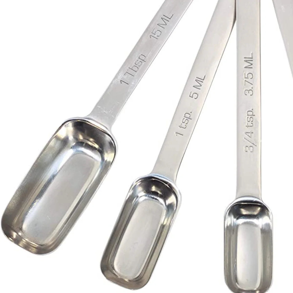 Stainless Steel 6 Piece Measuring Spoon Set
