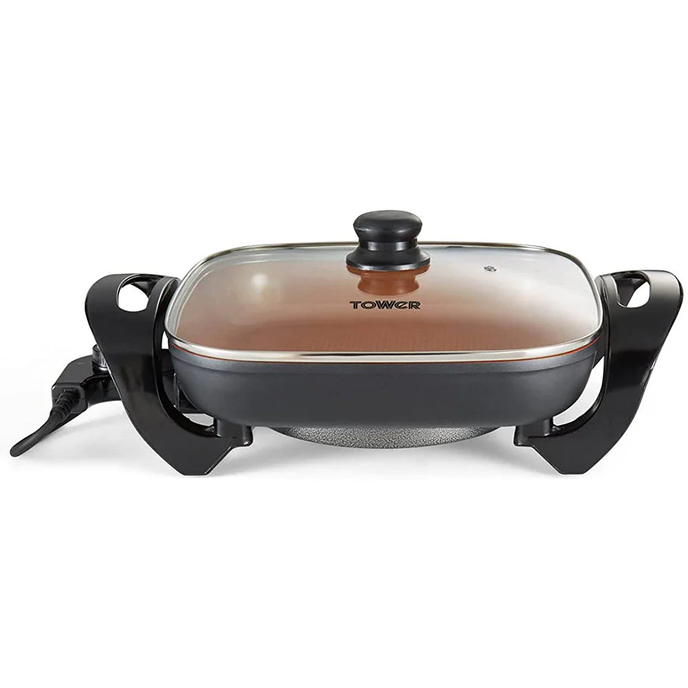 Cerasure + Copper Multifunctional Electric Skillet