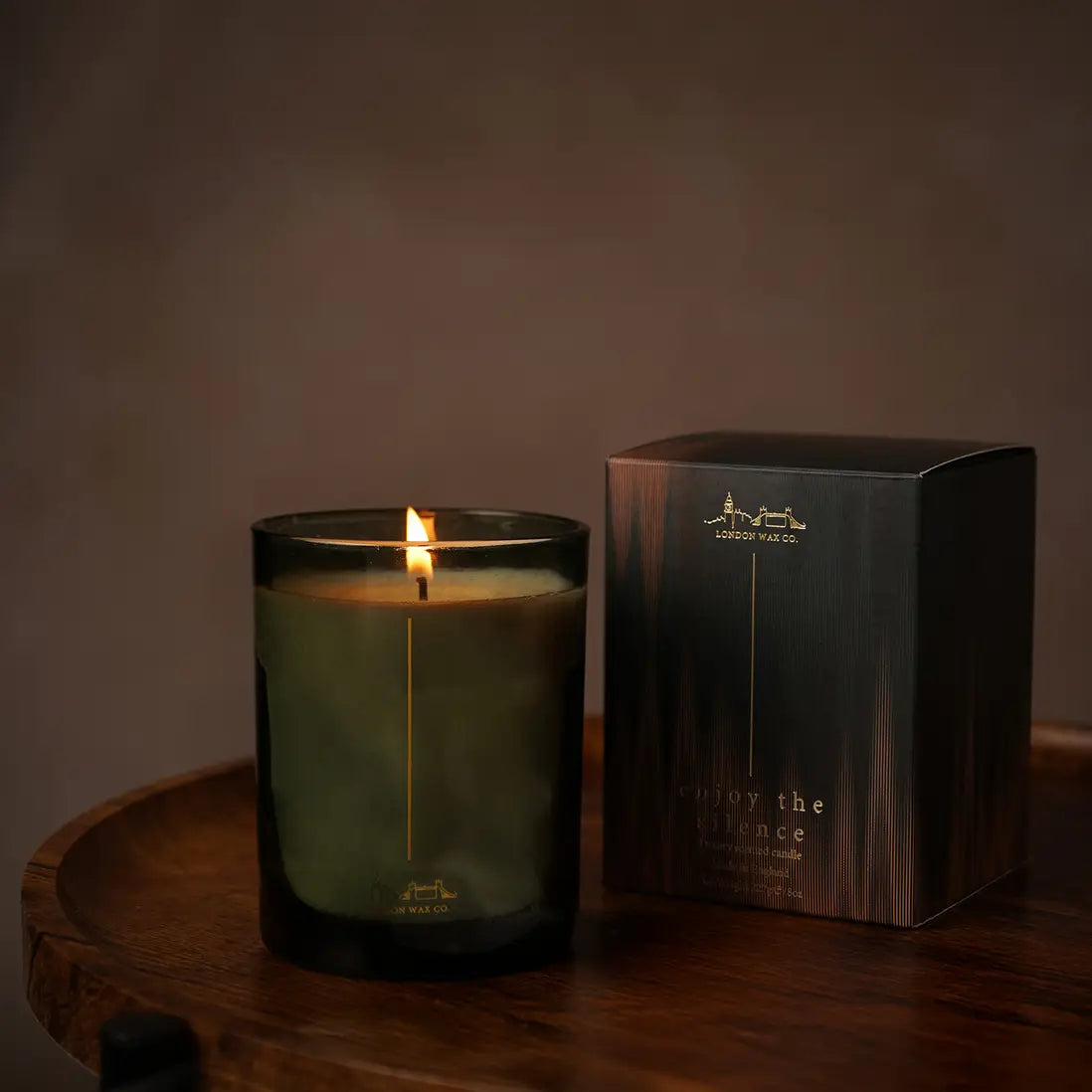 The London Wax Company | Enjoy The Silence Boxed Candle