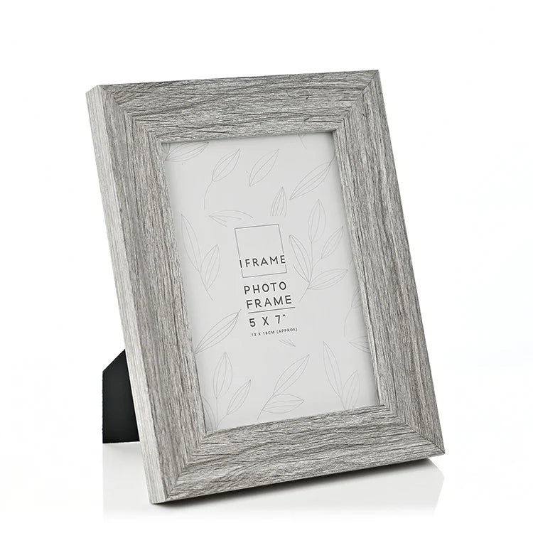Mid Grey Wood Effect Frame