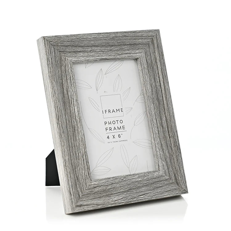 Mid Grey Wood Effect Frame