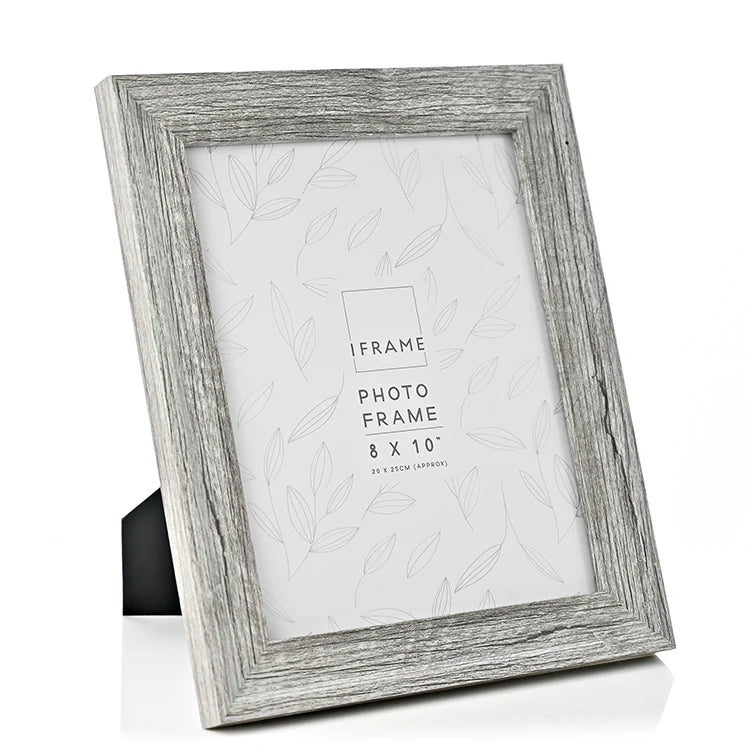 Mid Grey Wood Effect Frame