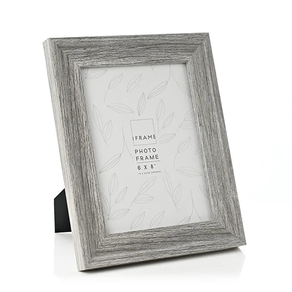 Mid Grey Wood Effect Frame