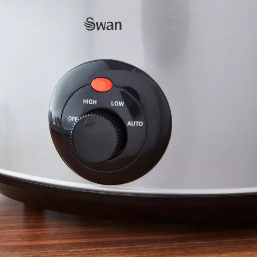 Swan Stainless Steel Slow Cooker