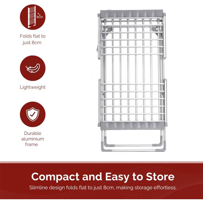 Rediffusion Winged Heated Clothes Airer